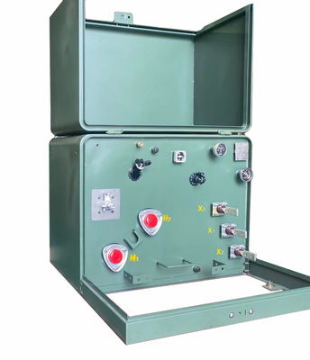 কেনা 100KVA একক ফেজ প্যাড মাউন্ট করা ট্রান্সফরমার 7200V 12470V অনলাইনে উৎপাদন