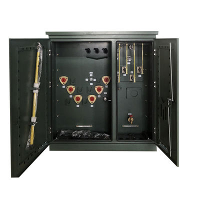 কেনা 300Kva থ্রি ফেজ প্যাড মাউন্ট ট্রান্সফরমার লুপ ফিড 13800V থেকে 208Y120V অনলাইনে উৎপাদন
