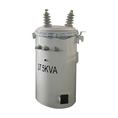 কেনা 37.5Kva ওভারহেড ইনস্টলেশন টাইপ সিঙ্গল ফেজ 15kva পল মাউন্ট ট্রান্সফরমার অনলাইনে উৎপাদন