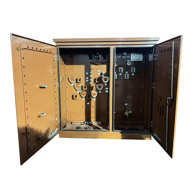 কেনা 500 Kva থ্রি ফেজ বৈদ্যুতিক বিতরণ প্যাড মাউন্ট ট্রান্সফরমার স্টেপ ডাউন 12470v থেকে 480v অনলাইনে উৎপাদন