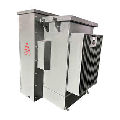 কেনা 150 Kva থ্রি ফেজ প্যাড মাউন্ট করা বৈদ্যুতিক ট্রান্সফরমার রেডিয়াল ফিড স্টেপ ডাউন 12470V থেকে 208V অনলাইনে উৎপাদন