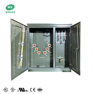 কেনা 300Kva থ্রি ফেজ প্যাড মাউন্ট ট্রান্সফরমার 13200V থেকে 480Y ইউএল সার্টিফাইড অনলাইনে উৎপাদন