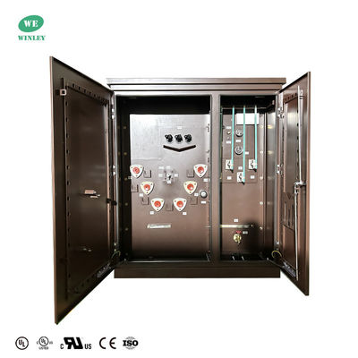 কেনা ইউএল সার্টিফিকেট 300kva থ্রি ফেজ প্যাড মাউন্টড ট্রান্সফরমার লুপ ফিড 12470V থেকে 208Y এএনএসআই আইইইই স্ট্যান্ডার্ড অনলাইনে উৎপাদন