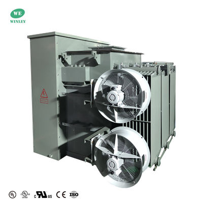 কেনা 2500Kva 3100KVA থ্রি ফেজ প্যাড মাউন্ট করা ট্রান্সফরমার KNAF 24.94KV থেকে 480Y বিতরণ তরল ভরা UL প্রত্যয়িত অনলাইনে উৎপাদন