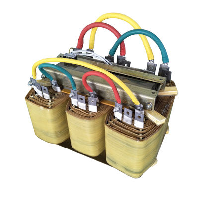 110KVA 400Hz থ্রি ফেজ আইসোলেশন ট্রান্সফরমার অ্যালুমিনিয়াম 380V 115V