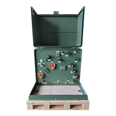 DOE স্ট্যান্ডার্ড 150 KVA 4160V 120/240V একক ফেজ প্যাড মাউন্ট ট্রান্সফরমার