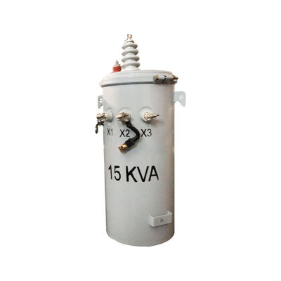 15kva একক ফেজ পল মাউন্টড টাইপ বিতরণ ট্রান্সফরমার 4160v থেকে 240v