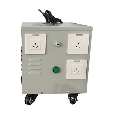 2kva সিঙ্গল ফেজ ড্রাই টাইপ আইসোলেশন ট্রান্সফরমার স্টেপ ডাউন 220V থেকে 110V