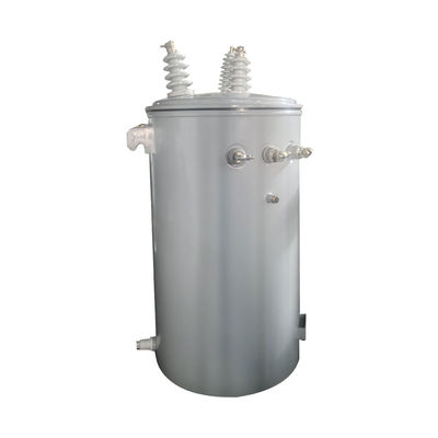 100Kva ওভারহেড বিতরণ একক ফেজ মেরু মাউন্ট করা তেল টাইপ বিতরণ ট্রান্সফরমার 34.5Kv