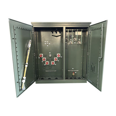 2500 Kva থ্রি ফেজ প্যাড মাউন্ট করা বৈদ্যুতিক শক্তি ট্রান্সফরমার উচ্চ ভোল্টেজ 35KV থেকে 480V