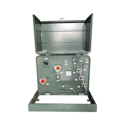 200kva একক ফেজ প্যাড মাউন্ট ট্রান্সফরমার তেল ডুবে 5KV ক্লাস ANSI আইইইই স্ট্যান্ডার্ড