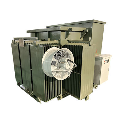 2500 Kva থ্রি ফেজ প্যাড মাউন্ট ট্রান্সফরমার স্টেপ-ডাউন 12470v থেকে 480V UL সার্টিফিকেশন