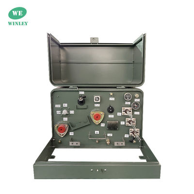 100kva সিঙ্গল ফেজ প্যাড মাউন্টড ডিস্ট্রিবিউশন ট্রান্সফরমার 13.8KV থেকে 240V