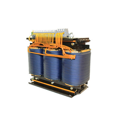 নীল 75KVA 600V AN তিন ফেজ ট্রান্সফরমার কপার
