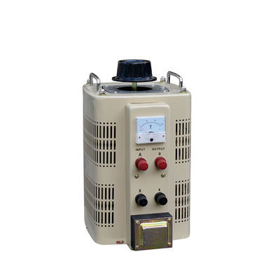 10KVA ল্যাবরেটরি থ্রি ফেজ ভোল্টেজ রেগুলেটর সিঙ্গেল 220V/110V AC