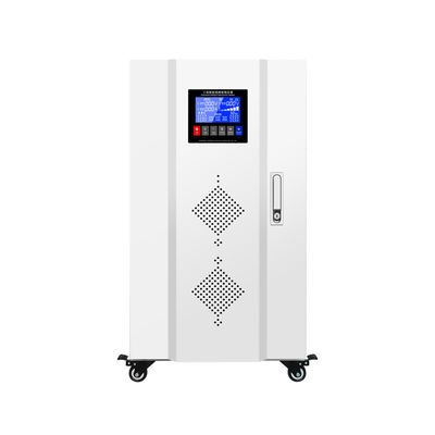50KVA ইন্টেলিজেন্ট থ্রি ফেজ ভোল্টেজ রেগুলেটর LED LCD ডিসপ্লে