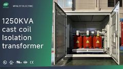 ১২৫০কেভিএ কাস্ট রেজিন ড্রাই টাইপ ট্রান্সফরমার, আইসোলেশন ৪৮০ভি, আইইইই এএনএসআই স্ট্যান্ডার্ড