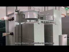 বৈদ্যুতিক সাবস্টেশন ট্রান্সফরমার 2000kva ONAF স্টেপ ডাউন 34.5kv থেকে 480v